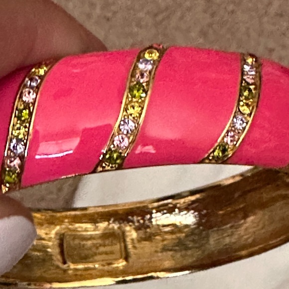 NEW!!  Kate Spade Lollie Multi Enamel Pave Bracelet - Picture 3 of 4